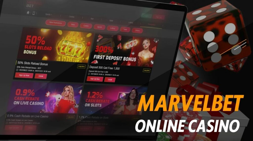 MarvelBet Online Casino games overview in India